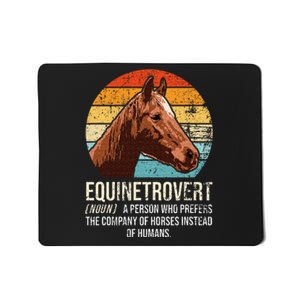 Horse Lover Equestrian Horse Rider Horse Trainer Horse Mousepad