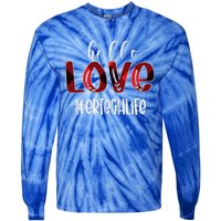 Hello Love Er Tech Life Buffalo Awesome Valentines Gift Idea Cool Gift Tie-Dye Long Sleeve Shirt