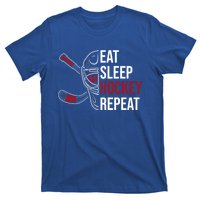 Hockey Lovers Eat Sleep Hockey Repeat Hockey Players Cool Gift T-Shirt