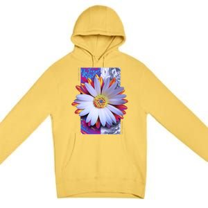 Holographic Lily Flower Premium Pullover Hoodie