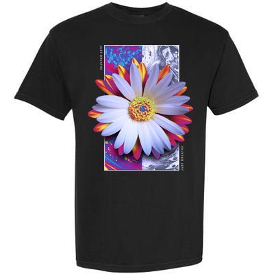 Holographic Lily Flower Garment-Dyed Heavyweight T-Shirt