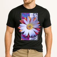 Holographic Lily Flower Cooling Performance Crew T-Shirt