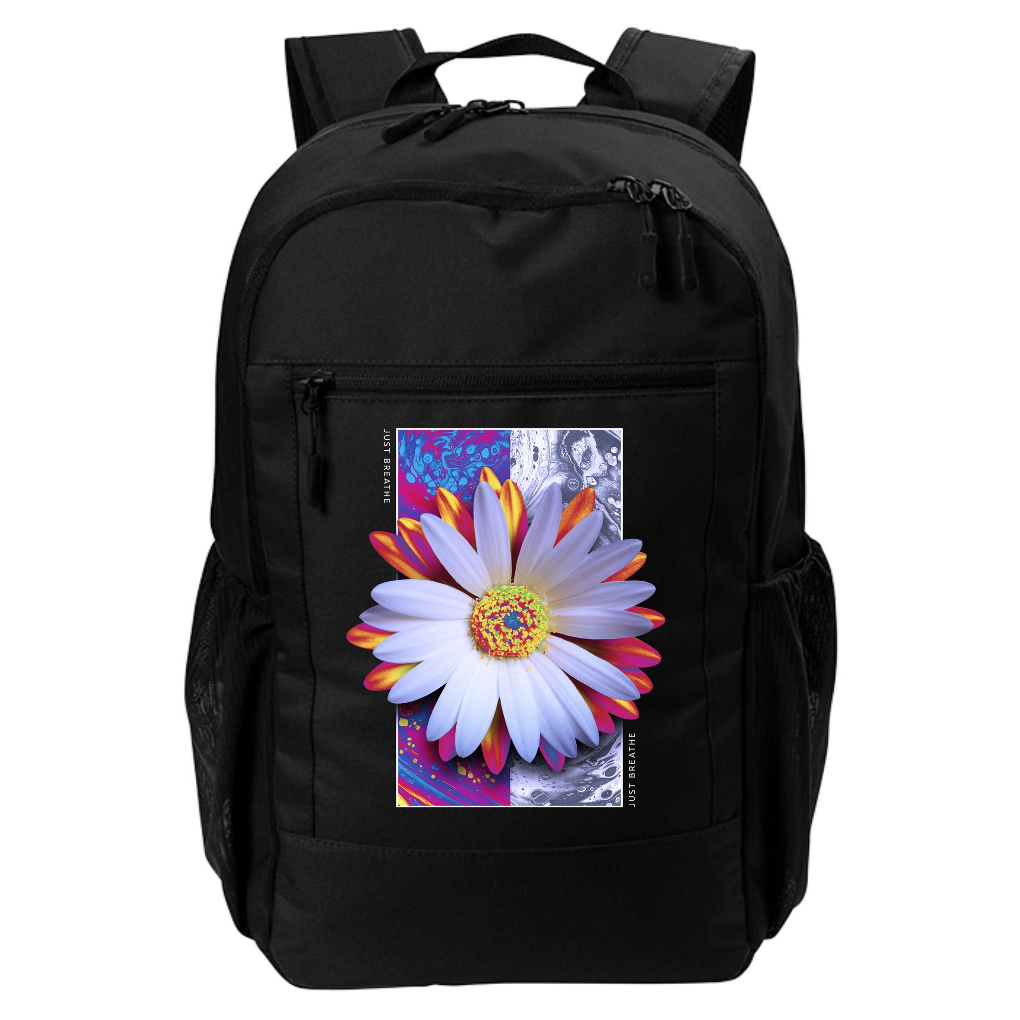 Holographic Lily Flower Backpack