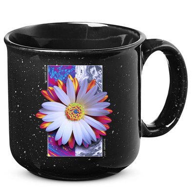Holographic Lily Flower 15oz Campfire Ceramic Mug