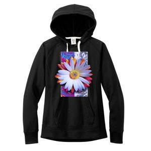 Holographic Lily Flower Women's Fleece Hoodie