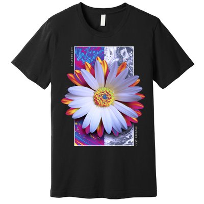 Holographic Lily Flower Premium T-Shirt