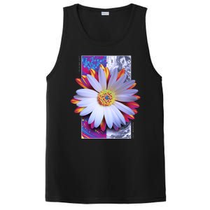 Holographic Lily Flower PosiCharge Competitor Tank