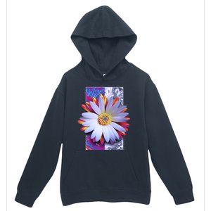 Holographic Lily Flower Urban Pullover Hoodie