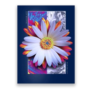 Holographic Lily Flower Poster