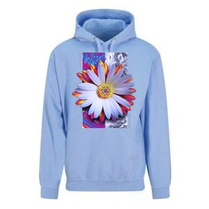 Holographic Lily Flower Unisex Surf Hoodie