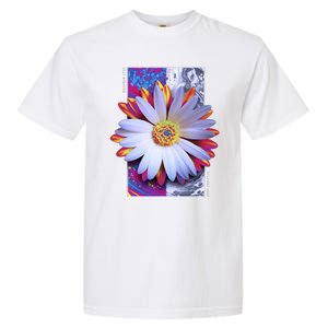 Holographic Lily Flower Garment-Dyed Heavyweight T-Shirt