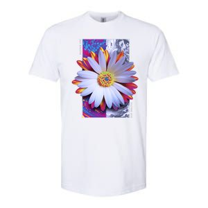 Holographic Lily Flower Softstyle CVC T-Shirt