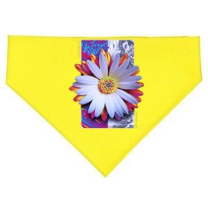 Holographic Lily Flower USA-Made Doggie Bandana