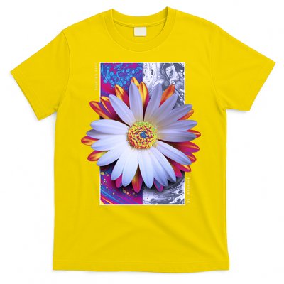 Holographic Lily Flower T-Shirt