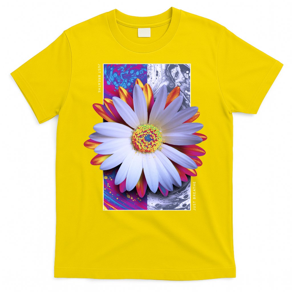Holographic Lily Flower T-Shirt