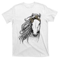 Horse Leopard Face Horseback Riding Horse Lover T-Shirt