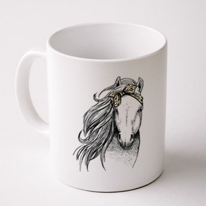 Horse Leopard Face Horseback Riding Horse Lover Coffee Mug