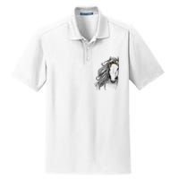 Horse Leopard Face Horseback Riding Horse Lover Dry Zone Grid Polo