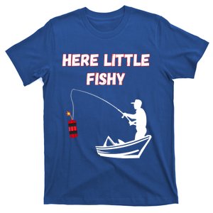 Here Little Fishy Funny Gift T-Shirt