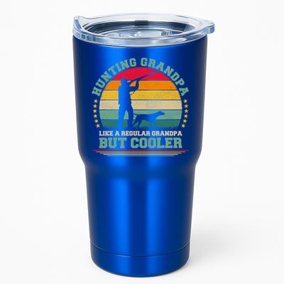Hunting Lover Funny Vintage Hunting Grandpa Fathers Day Gift Tumbler