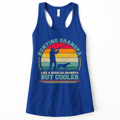 Hunting Lover Funny Vintage Hunting Grandpa Fathers Day Gift Womens Tank Top