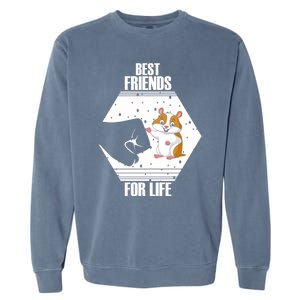 Hamster Lover Great Gift Garment-Dyed Sweatshirt