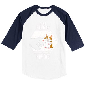 Hamster Lover Great Gift Baseball Sleeve Shirt