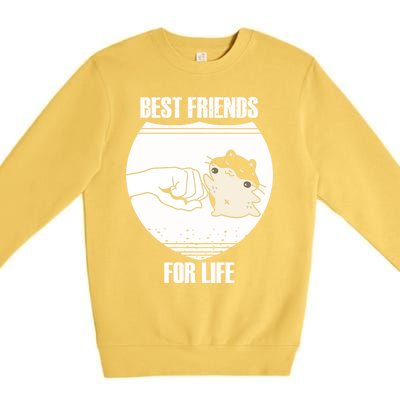 Hamster Lover Great Gift Premium Crewneck Sweatshirt