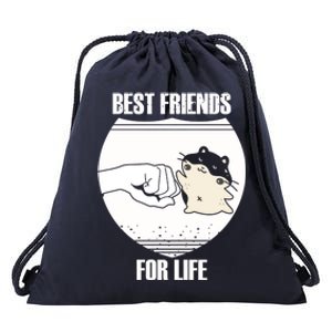 Hamster Lover Great Gift Drawstring Bag