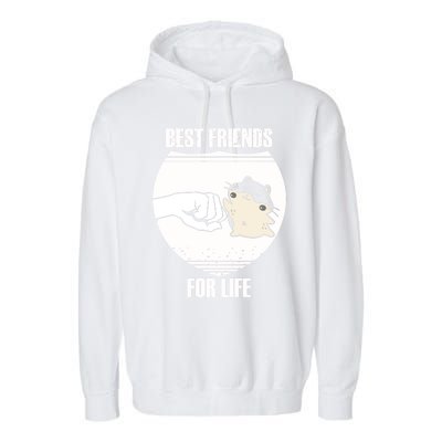 Hamster Lover Great Gift Garment-Dyed Fleece Hoodie