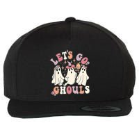 Halloween LetS Go Ghouls Wool Snapback Cap