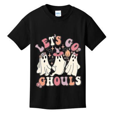 Halloween LetS Go Ghouls Kids T-Shirt