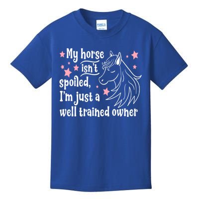 Horse Lover Gift Equestrian Cow Farmer Country Ladies Meaningful Gift Kids T-Shirt