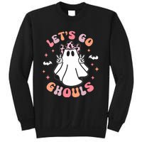 Halloween Lets Go Ghouls Ghost Retro Costume Sweatshirt