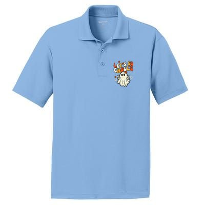 Halloween Lets Go Ghouls Ghost PosiCharge RacerMesh Polo