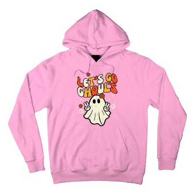 Halloween Lets Go Ghouls Ghost Hoodie