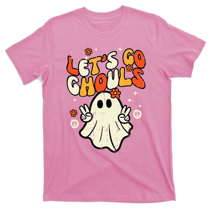 Halloween Lets Go Ghouls Ghost T-Shirt