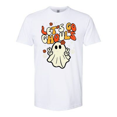 Halloween Lets Go Ghouls Ghost Softstyle CVC T-Shirt