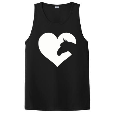 Horse lover gift for girl & wo who love horses PosiCharge Competitor Tank