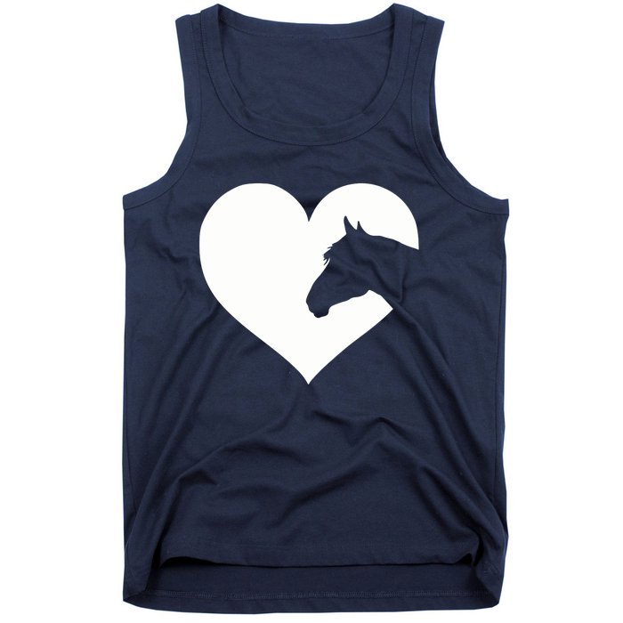 Horse lover gift for girl & wo who love horses Tank Top