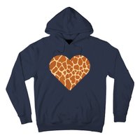 Heart Love Giraffes Gifts Hoodie