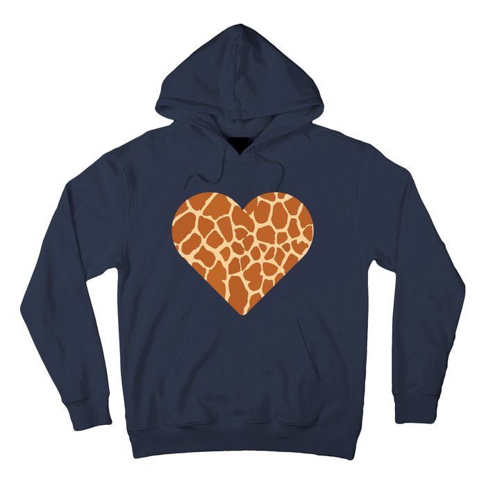 Heart Love Giraffes Gifts Hoodie