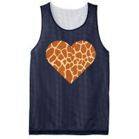 Heart Love Giraffes Gifts Mesh Reversible Basketball Jersey Tank