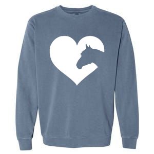 Horse Lover Gift For Women Who Love Horses Garment-Dyed Sweatshirt