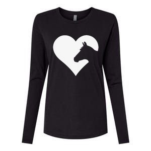 Horse lover gift for who love horses Womens Cotton Relaxed Long Sleeve T-Shirt