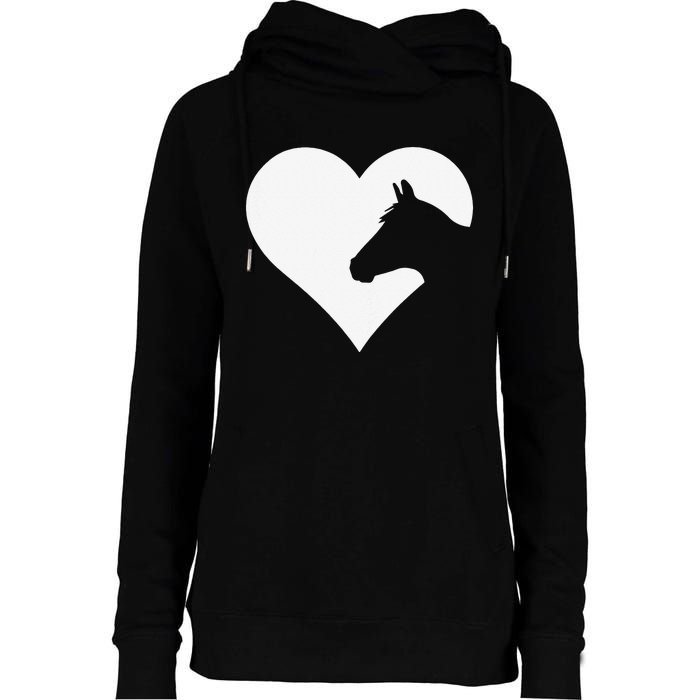 Horse lover gift for who love horses Womens Funnel Neck Pullover Hood