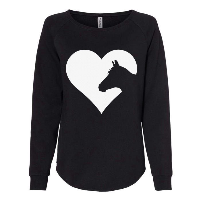 Horse lover gift for who love horses Womens California Wash Sweatshirt