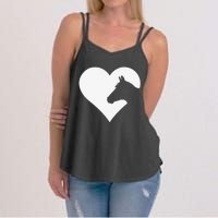 Horse lover gift for who love horses Women's Strappy Tank