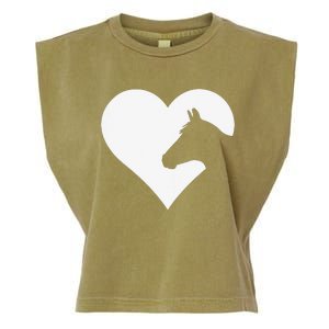 Horse lover gift for who love horses Garment-Dyed Women's Muscle Tee