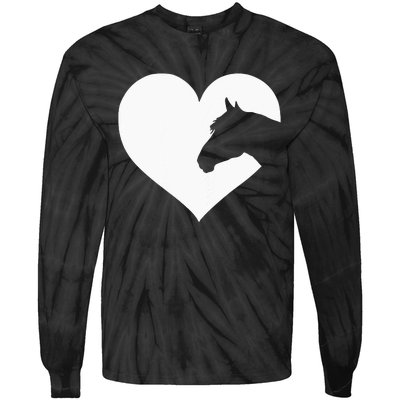 Horse lover gift for &  who love horses Tie-Dye Long Sleeve Shirt